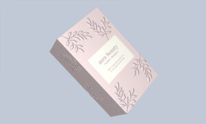 3D render of cosmetics box 3D render of cosmetics box