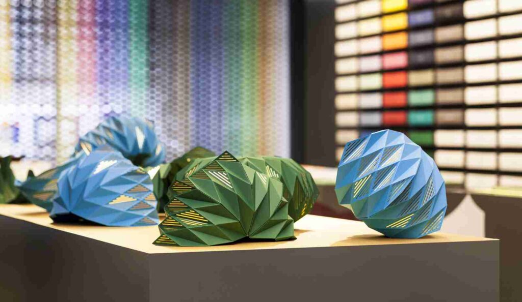 Final piece on display